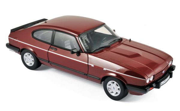 Ford Capri Mk.III 2.8 Injection 1982 Rouge 1/18