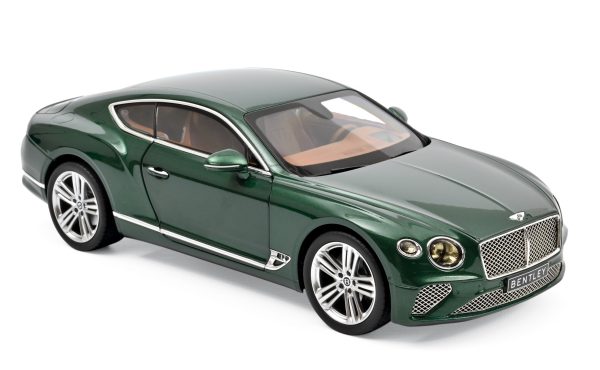 Bentley Continental GT 2018 Verdant métallique 1/18