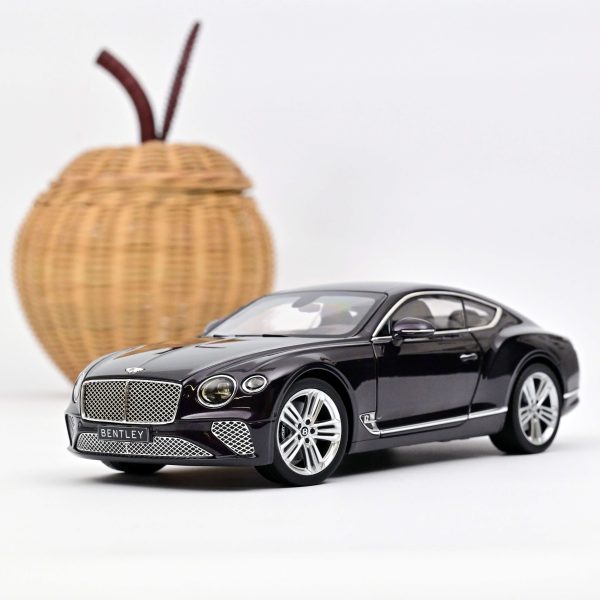 Bentley Continental GT 2018 Damson métallisé 1/18