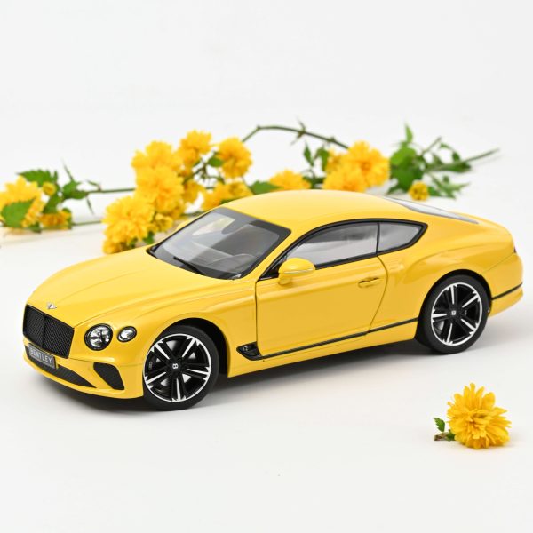 Bentley Continental GT 2018 Jaune Monaco 1/18