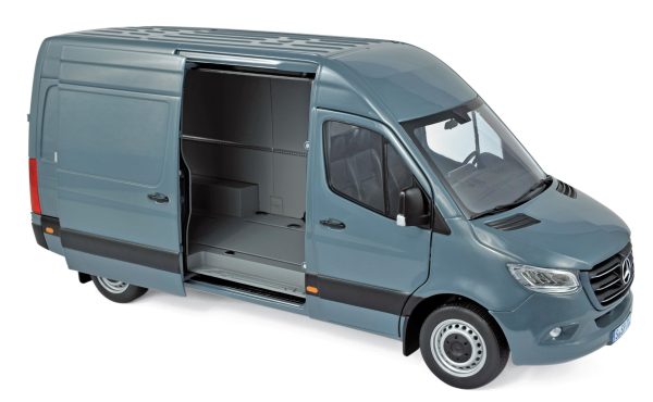 Mercedes-Benz Sprinter 2018 Gris Bleu 1/18