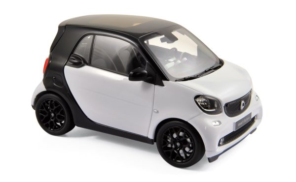 Smart Fortwo 2015 Noir&Blanc 1/18