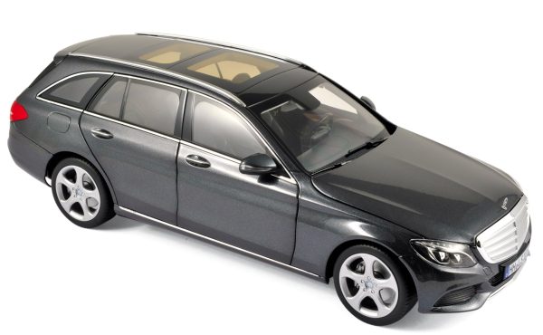 Mercedes-Benz Classe C Break 2014 Gris métallisé 1/18