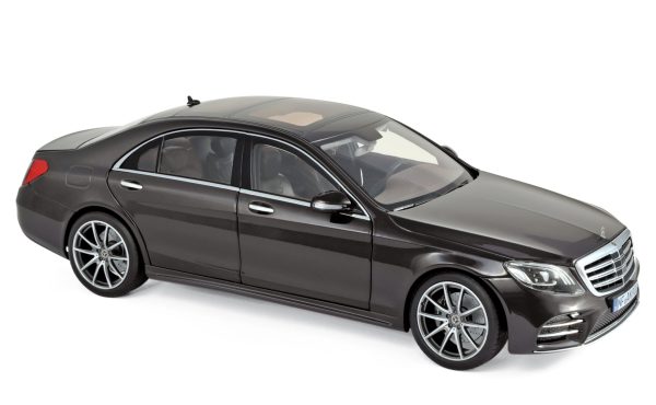 Mercedes-Benz Classe S AMG-Line 2018 Noir Rubis métallisé 1/18