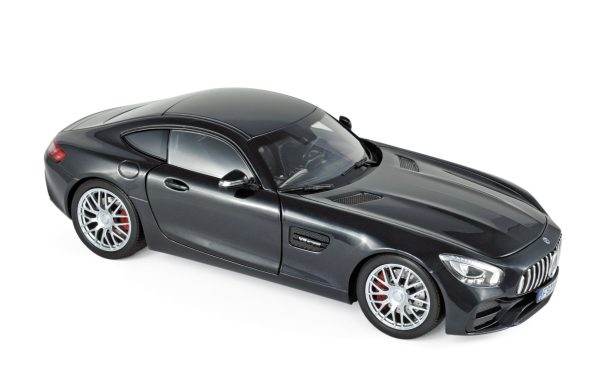 Mercedes-AMG GT S 2018 Noir métallisé 1/18