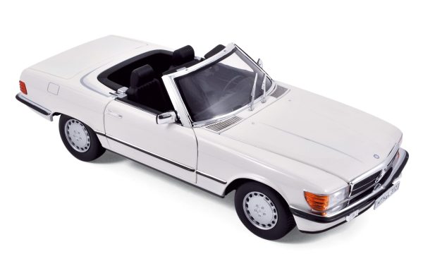 Mercedes-Benz 300 SL 1986 Blanc 1/18