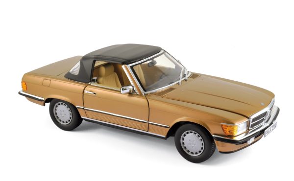 Mercedes-Benz 300 SL 1986 Byzance or métallisé 1/18