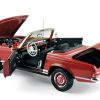 Mercedes-Benz 280 SL 1969 Rouge 1/18 – Image 2