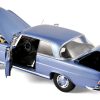 Mercedes-Benz 280 SE Coupé 1969 Bleu clair métallisé 1/18 – Image 2