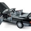 Mercedes-Benz 300 CE-24 Cabriolet 1990 Noir 1/18 – Image 2