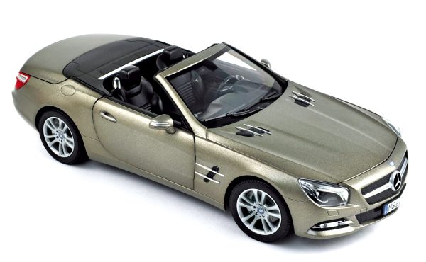 Mercedes-Benz SL-Klasse 2012 Gris mat 1/18