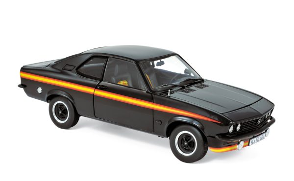 Opel Manta GT/E Black Magic 1975 Noir 1/18