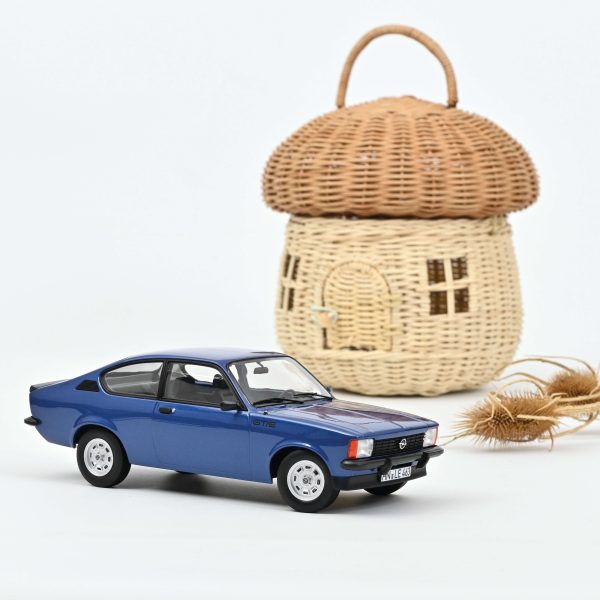 Opel Kadett GT/E 1977 Bleu métallisé 1/18 - 200pcs