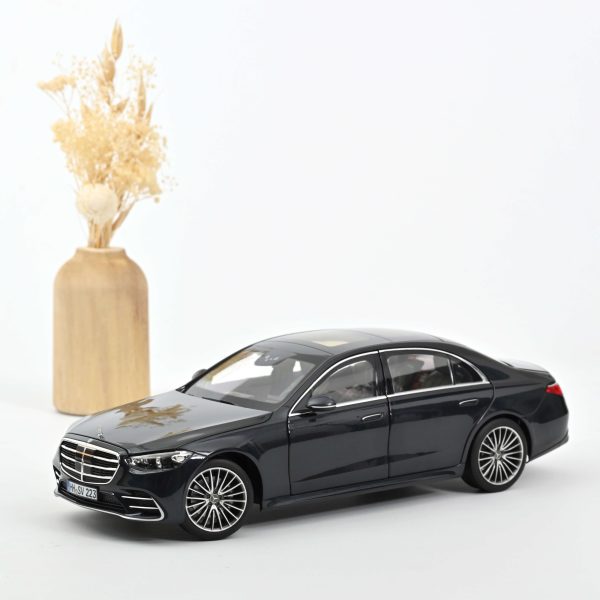 Mercedes-Benz Classe S AMG-Line 2021 Bleu anthracite métallisé 1/18