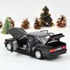 Mercedes-Benz 190 E 2.3-16 1984 Noir métallisé 1/18 – Image 2