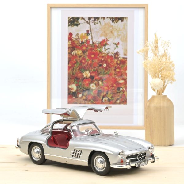 Mercedes-Benz 300 SL 1954 Argent 1/18