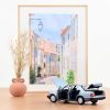 Mercedes-Benz 230 E 1990 Bleu clair métallisé 1/18 – Image 2
