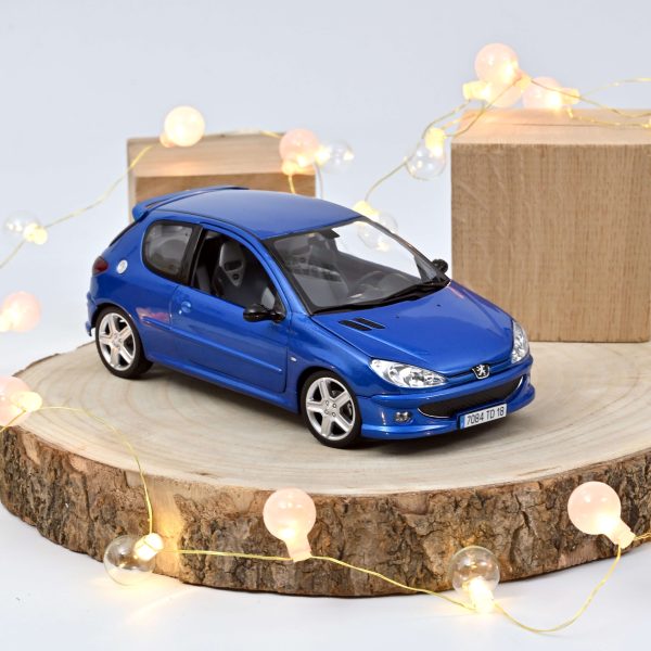 Peugeot 206 RC 2003 Bleu Recif 1/18