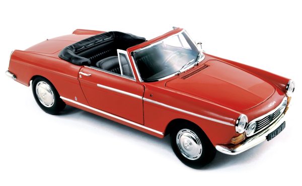 Peugeot 404 Cabriolet 1967 Rouge Capanelle 1/18
