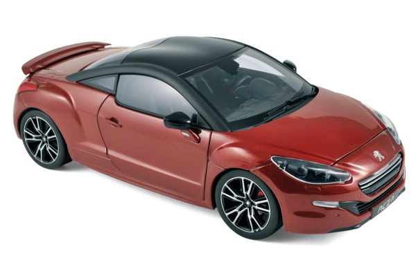 Peugeot RCZ-R 2013 Erythrée Rouge&Noir Mat 1/18