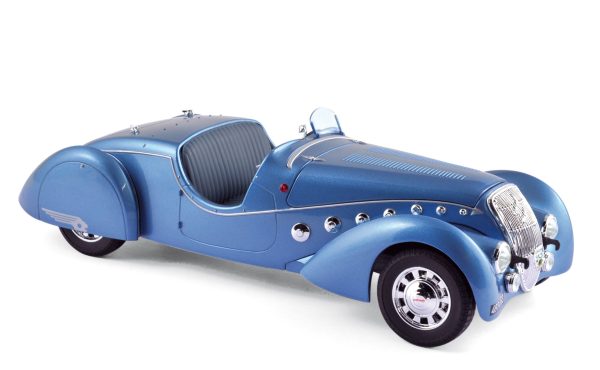 Peugeot 302 Darl'Mat Roadster 1937 Bleu Métallique 1/18