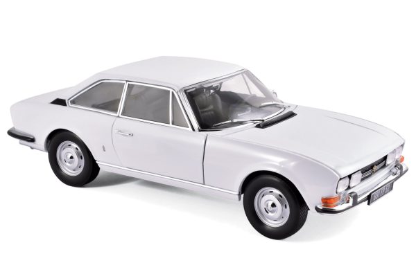 Peugeot 504 Coupé 1969 Blanc Arosa 1/18