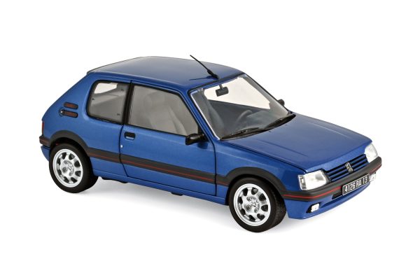 Peugeot 205 GTi 1.9 1992 Bleu Miami 1/18