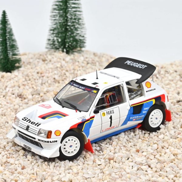 Peugeot 205 T16 1986 Rallye Monte-Carlo 1 Salonen/Harjanne 1/18