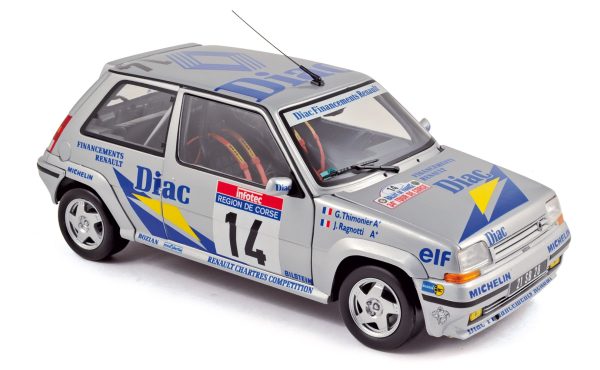 Renault Supercinq GT Turbo 1990 Rallye Corse 14 Ragnotti 1/18