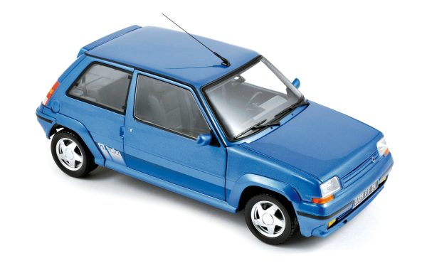 Renault Super 5 GT Turbo 1987 Bleu Lumière Métallique 1/18