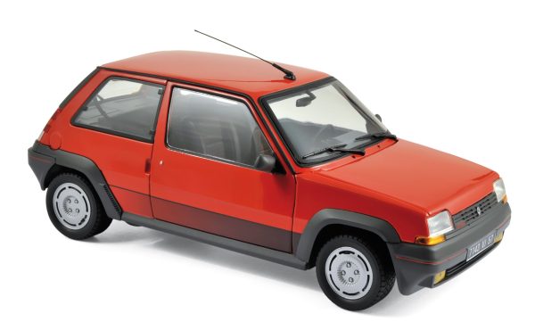 Renault Supercinq GT Turbo 1986 Rouge 1/18