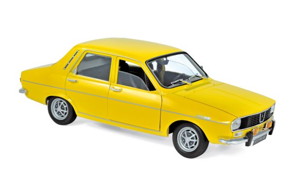 Renault 12 TS 1973 Jaune 1/18