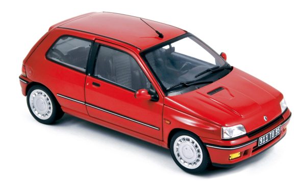 Renault Clio 16S 1991 Rouge vif 1/18