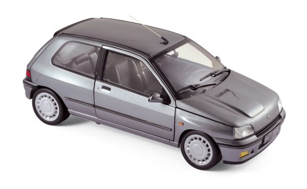 Renault Clio 16S 1991 Gris Tungstène 1/18