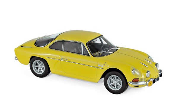 Alpine Renault A110 1600S 1970 Jaune 1/18 - 100pcs