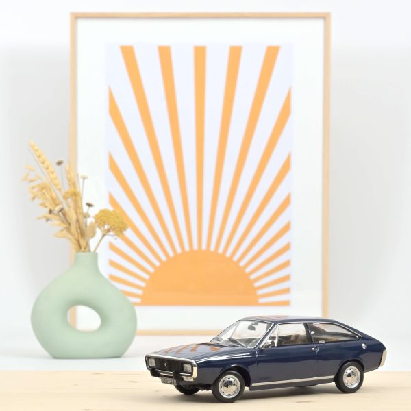 Renault 15 TL 1973 Bleu foncé 1/18 - 300pcs