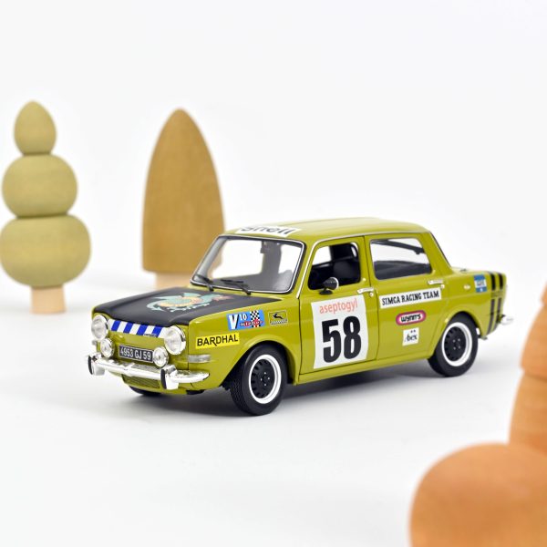 Simca 1000 Rallye 2 SRT 1973 58 Vert Acide 1/18
