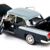 Simca Vedette Beaulieu 1958 Bleu nuit&Gris princesse 1/18 – Image 2