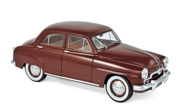 Simca 9 Aronde 1953 - Rouge Amarante 1/18