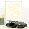 Porsche 911 GT3 Touring Package 2021 Vert met 1/18 - 300pcs – Image 2