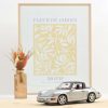Porsche 911 Carrera 4 Targa 1991 Argent Polaire Métallisé 1/18 – Image 2