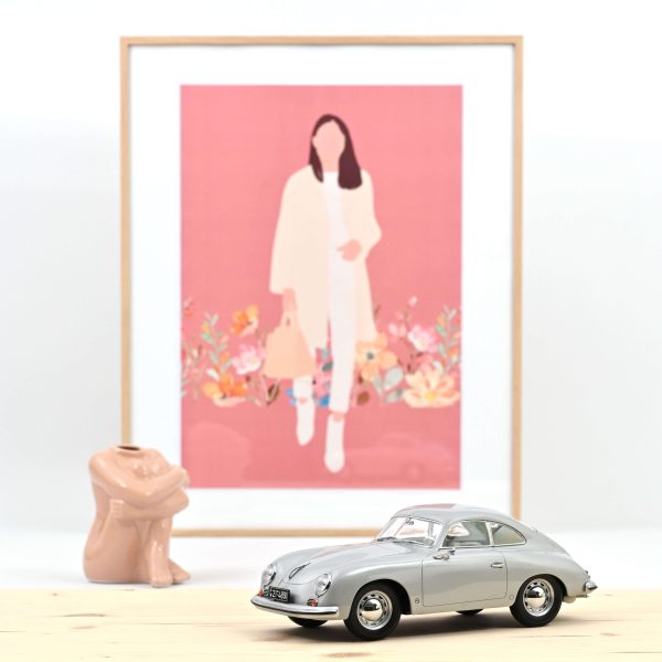 Porsche 356 Coupé 1952 Argent 1/18 - 400pcs
