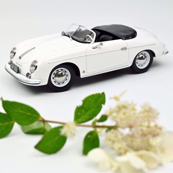 Porsche 356 Speedster 1954 Blanc 1/18