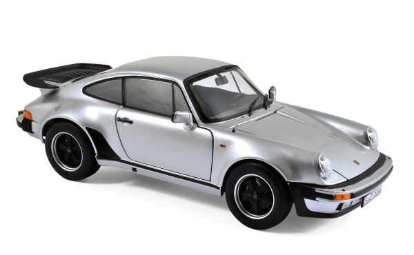 Porsche 911 Turbo 3.3L 1977 Argent 1/18