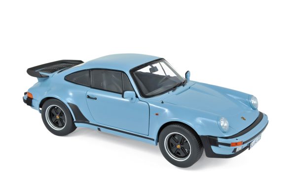 Porsche 911 Turbo 1978 Bleu Clair 1/18 - 100pcs