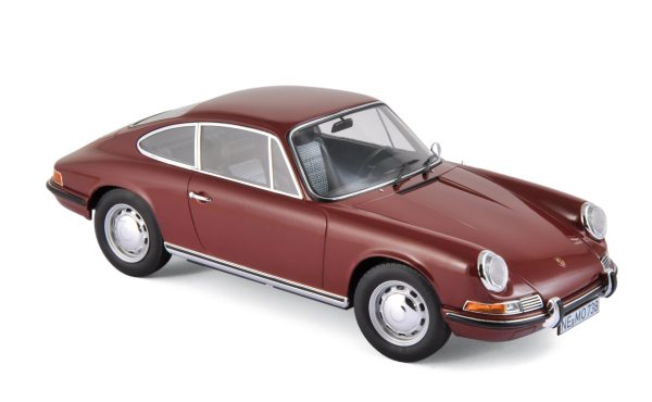 Porsche 911 T 1969 Rouge foncé 1/18