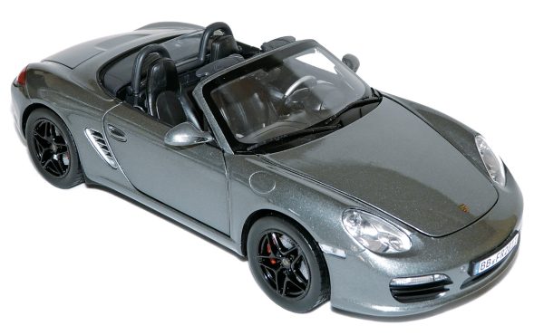 Porsche Boxster S 2009 Gris Météore 1/18