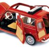 Fiat 500 Jardinière 1960 Rouge Coralo 1/18 – Image 2