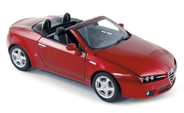 Alfa Romeo Spider 2006 Rouge Métallique 1/18
