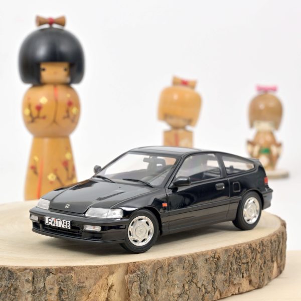 Honda CRX 1990 Noir 1/18